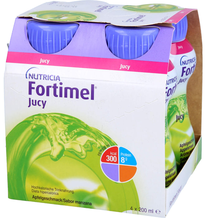 NUTRICIA Fortimel Jucy Trinknahrung mit Apfelgeschmack, 800 ml Lösung