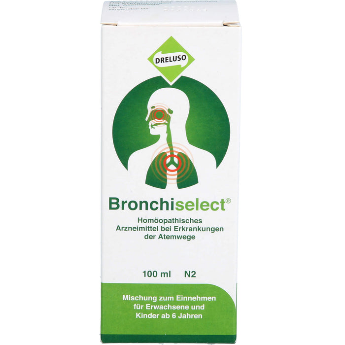 Bronchiselect Tropfen bei Erkrankungen der Atemwege, 100 ml Lösung