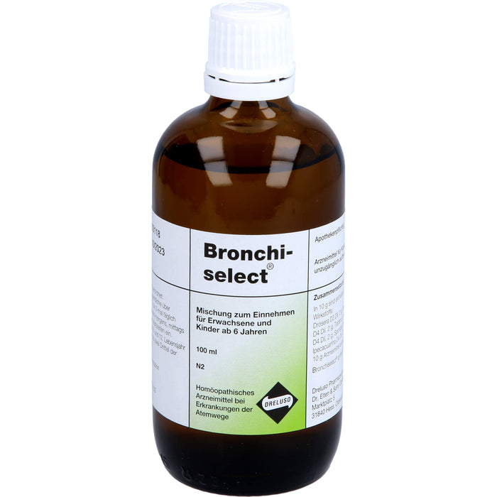 Bronchiselect Tropfen bei Erkrankungen der Atemwege, 100 ml Lösung