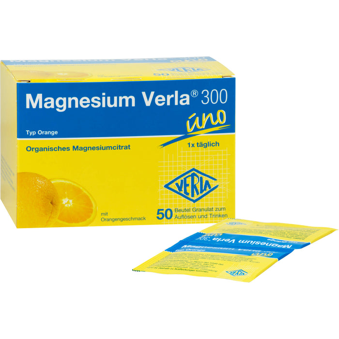 Magnesium Verla 300 uno Typ Orange Granulat, 50 St. Beutel