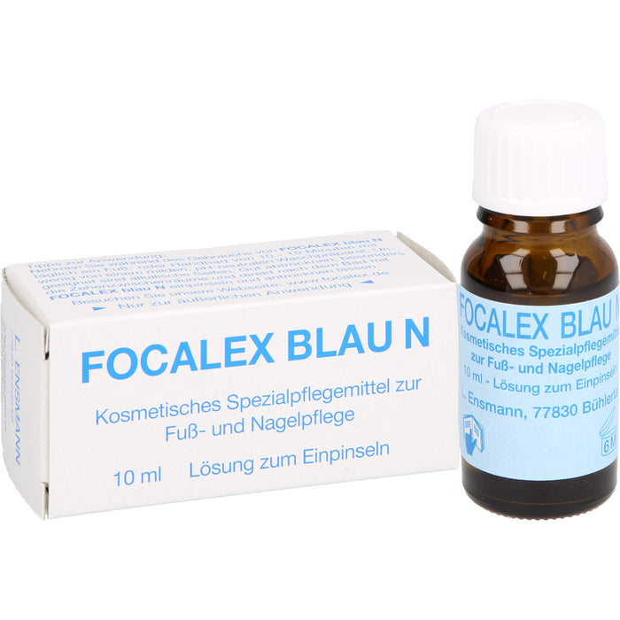 Focalex Blau N Lösung zur Fuß- und Nagelpflege, 10 ml Lösung