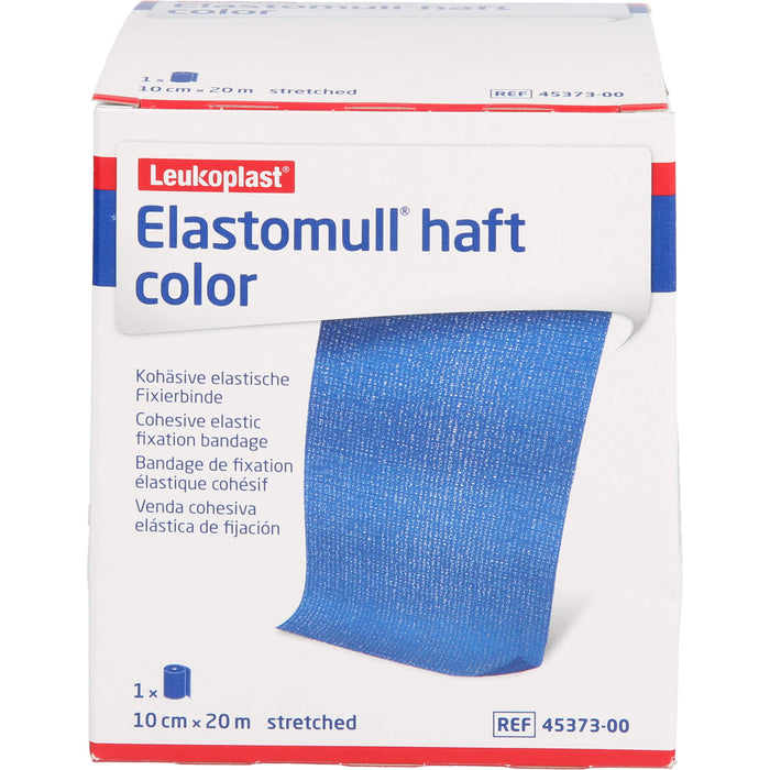 ELASTOMULL HAFT 20MX10CM color blau, 1 St BIN