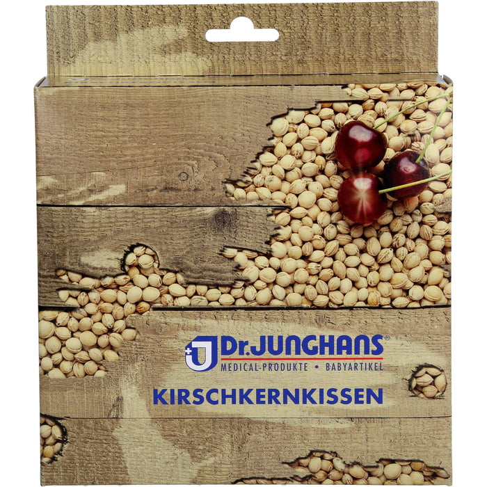 DR. JUNGHANS Kirschkernkissen 17 x 17 cm für die Mikrowelle, 1 St. Wärmekissen