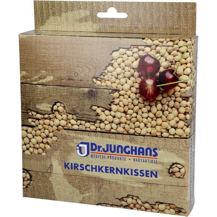 DR. JUNGHANS Kirschkernkissen 17 x 17 cm für die Mikrowelle, 1 St. Wärmekissen