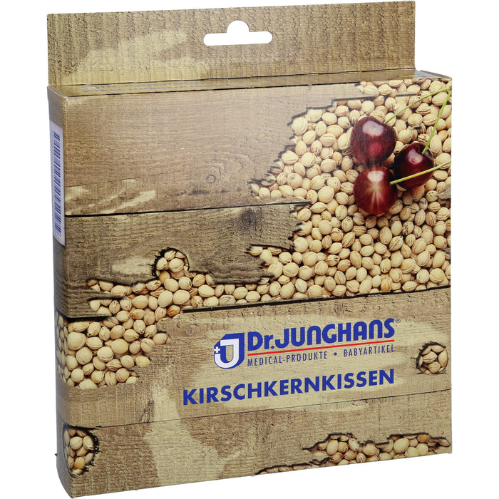 DR. JUNGHANS Kirschkernkissen 17 x 17 cm für die Mikrowelle, 1 St. Wärmekissen