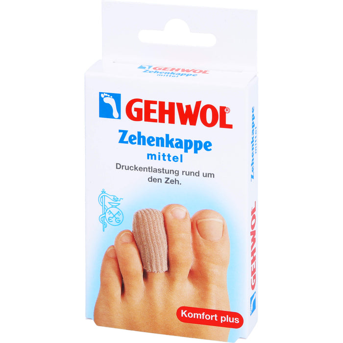 GEHWOL Polymer-Gel Zehenkappe mittel, 1 St