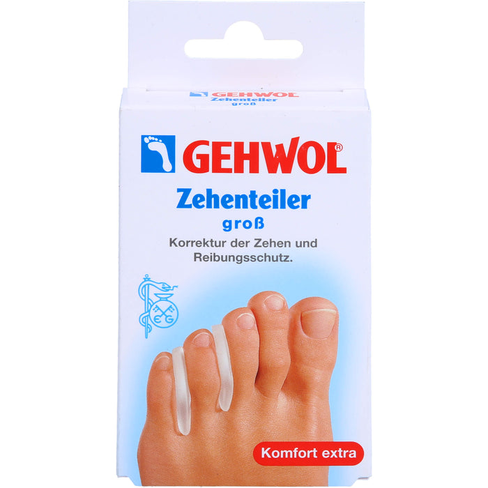 GEHWOL Polymer-Gel Zehenteiler groß, 3 St. Zehenteiler