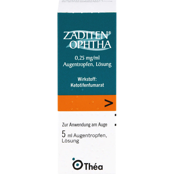 ZADITEN Ophta Augentropfen bei Heuschnupfen, 5 ml Lösung