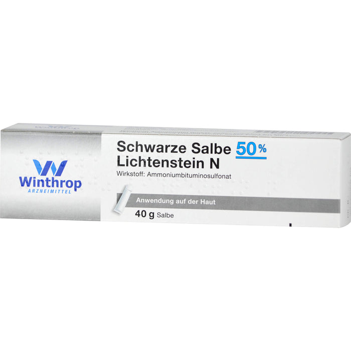 Schwarze Salbe 50% Lichtenstein N, 40 g Salbe