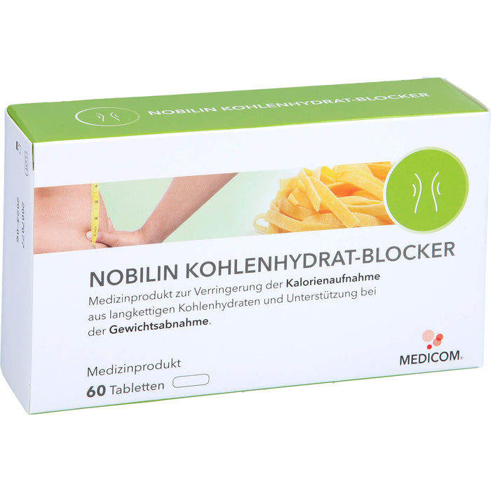 PhaSeo NOBILIN Kohlenhydrat-Blocker Tabletten, 60 St. Tabletten