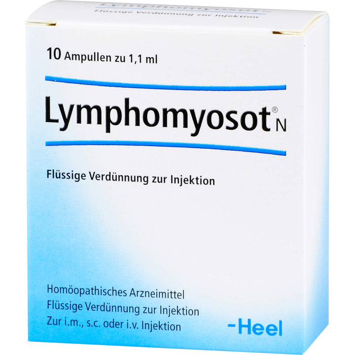 Lymphomyosot N Ampullen Heel, 10 St. Ampullen