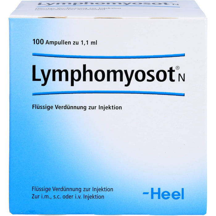 Lymphomyosot® N, Flüssige Verdünnung zur Injektion, 100 St. Ampullen