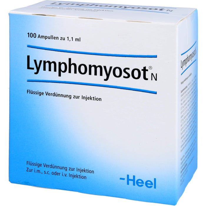 Lymphomyosot® N, Flüssige Verdünnung zur Injektion, 100 St. Ampullen