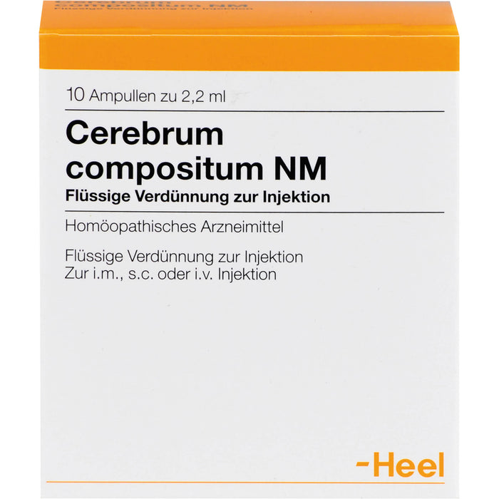 Heel Cerebrum Compositum NM Ampullen, 10 St. Ampullen