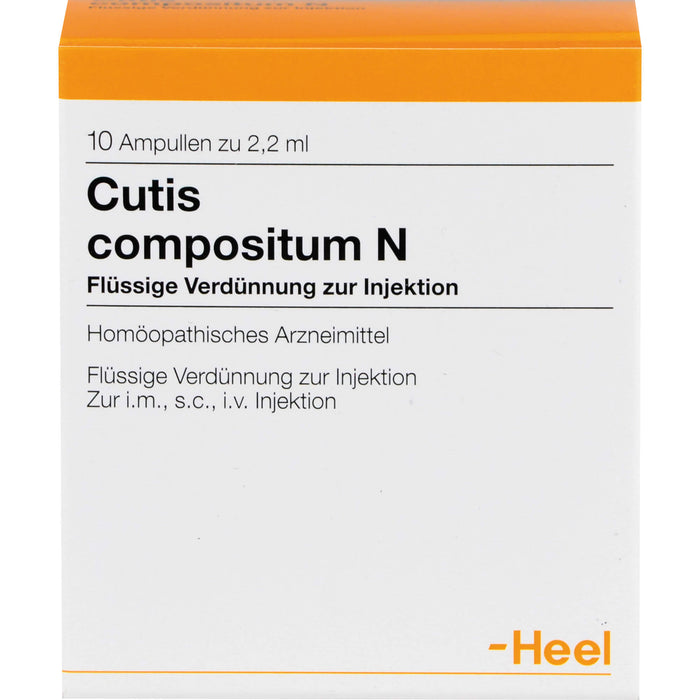 Heel Cutis compositum N Ampullen, 10 St. Ampullen