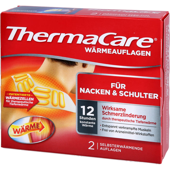 ThermaCare Wärmeauflagen für Nacken & Schulter, 2 St. Pflaster