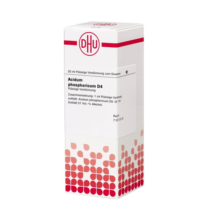 DHU Acidum phosphoricum D4 Dilution, 20 ml Lösung