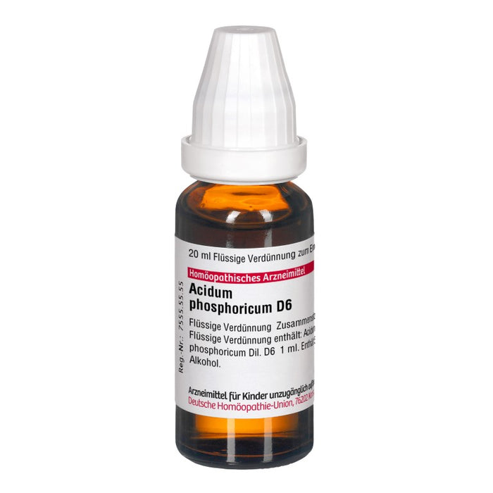 DHU Acidum phosphoricum D6 Dilution, 20 ml Lösung