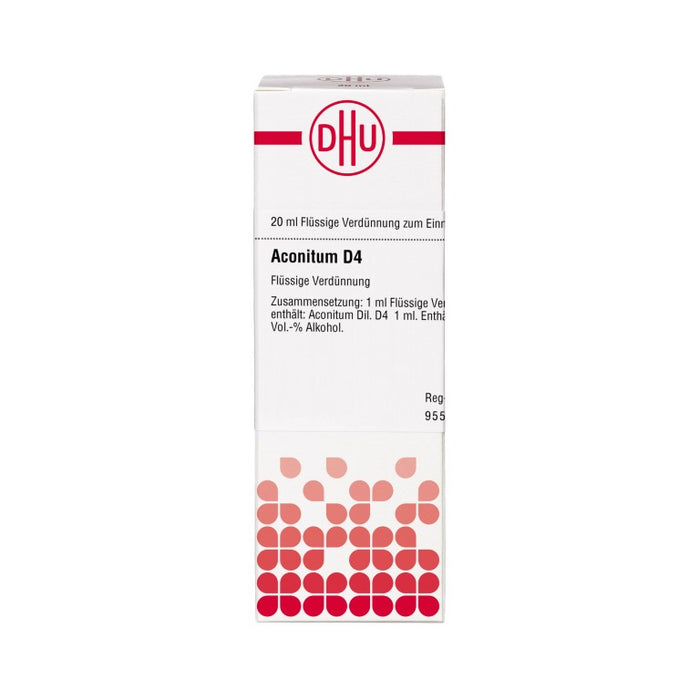 DHU Aconitum D4 Dilution, 20 ml Lösung