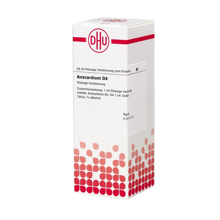 DHU Anacardium D4 Dilution, 20 ml Lösung