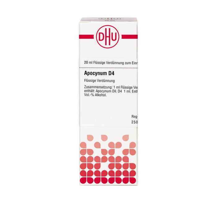 DHU Apocynum D4 Dilution, 20 ml Lösung