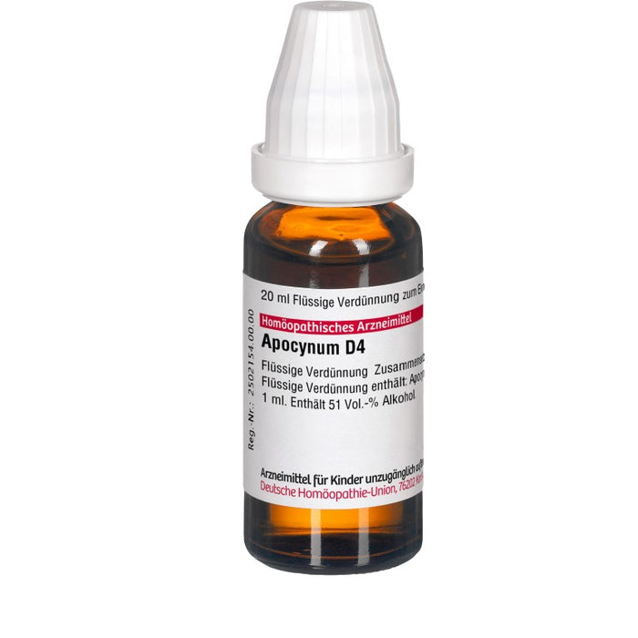 DHU Apocynum D4 Dilution, 20 ml Lösung