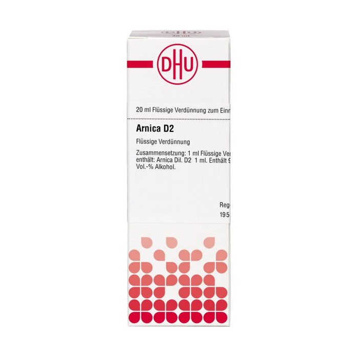 DHU Arnica D2 Dilution, 20 ml Lösung