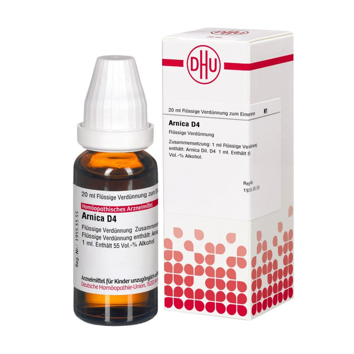 DHU Arnica D4 Dilution, 20 ml Lösung