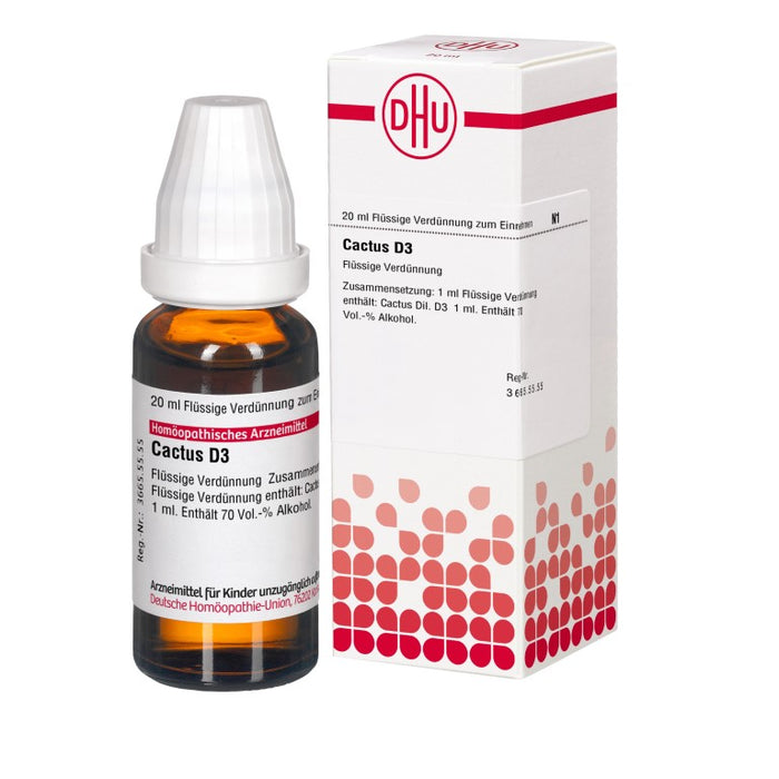 DHU Cactus D3 Dilution, 20 ml Lösung