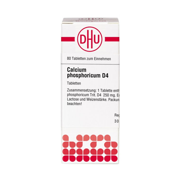 DHU Calcium phosphoricum D4 Tabletten, 80 St. Tabletten