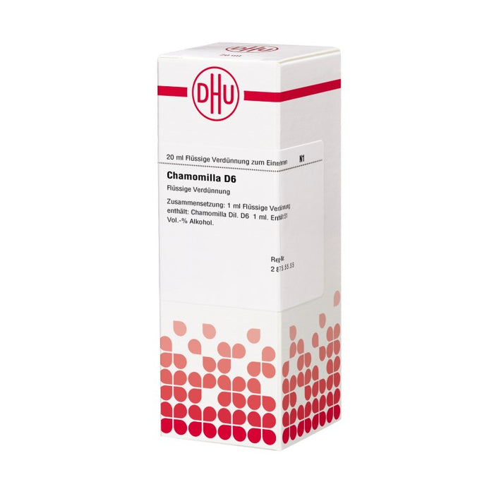 DHU Chamomilla D6 Dilution, 20 ml Lösung