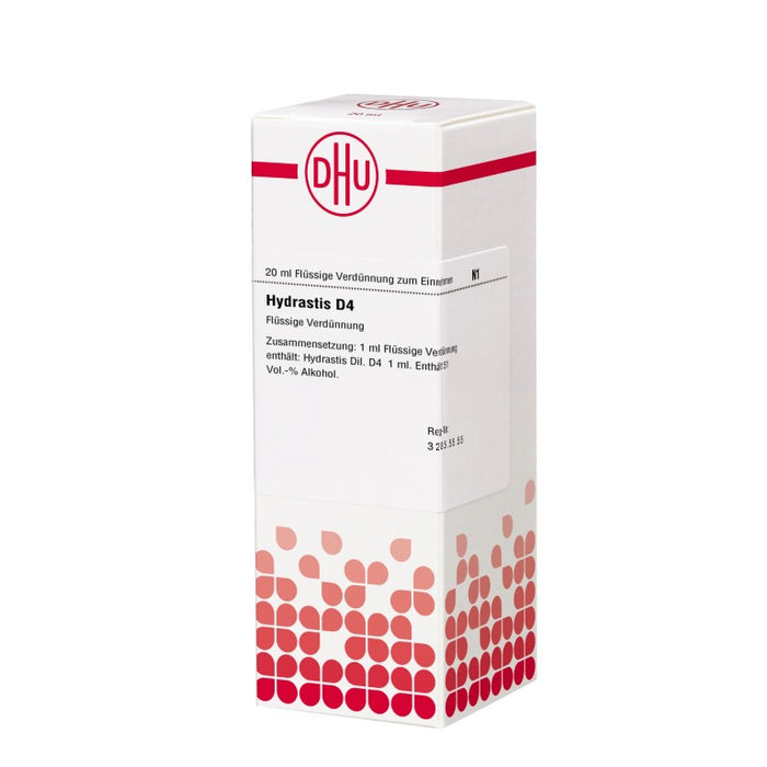 DHU Hydrastis D4 Dilution, 20 ml Lösung