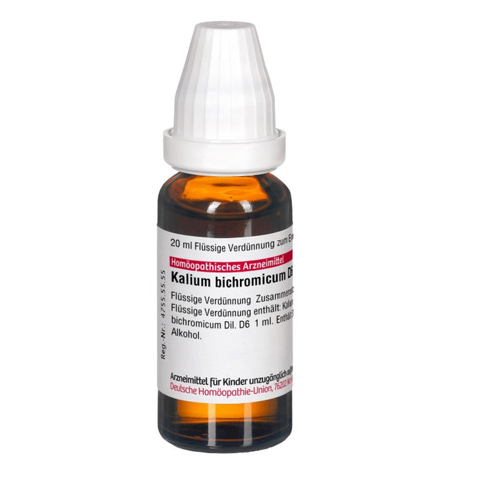 DHU Kalium bichromicum D6 Dilution, 20 ml Lösung