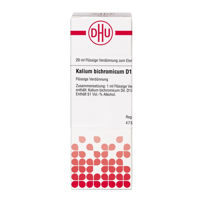 DHU Kalium bichromicum D12 Dilution, 20 ml Lösung