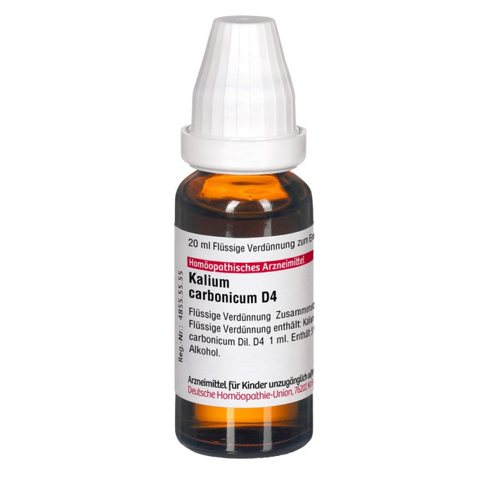 DHU Kalium carbonicum D4 Dilution, 20 ml Lösung