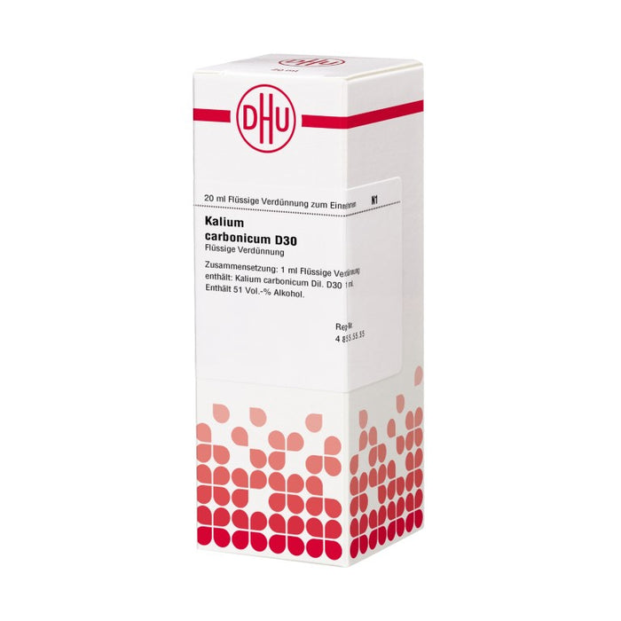 DHU Kalium carbonicum D30 Dilution, 20 ml Lösung