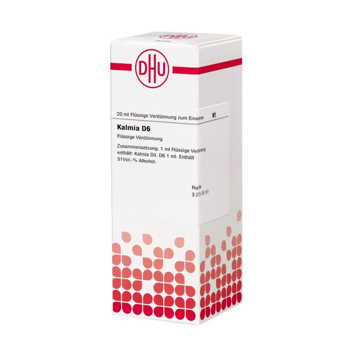 Kalmia D6 DHU Dilution, 20 ml Lösung