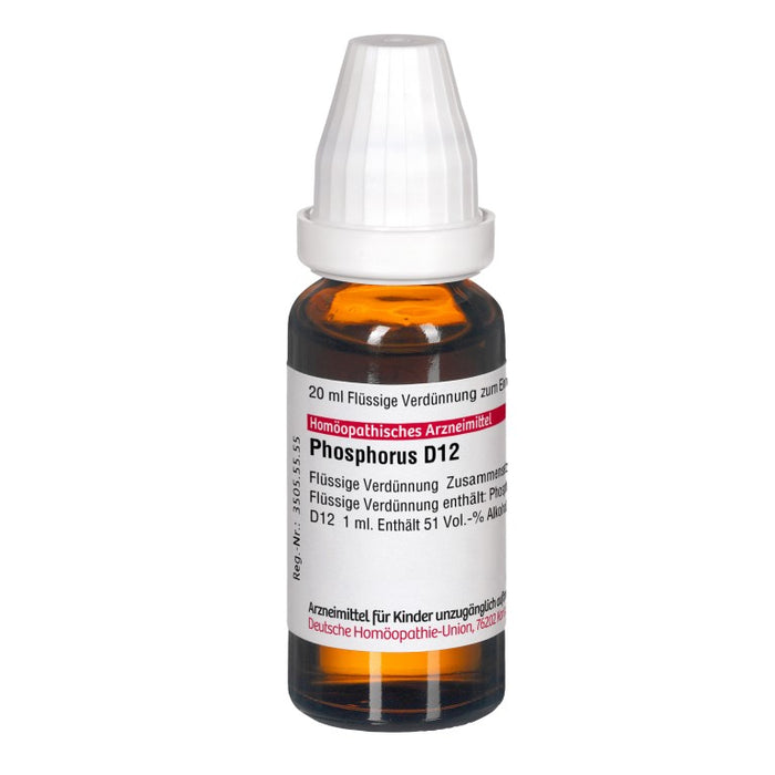 DHU Phosphorus D12 Dilution, 20 ml Lösung