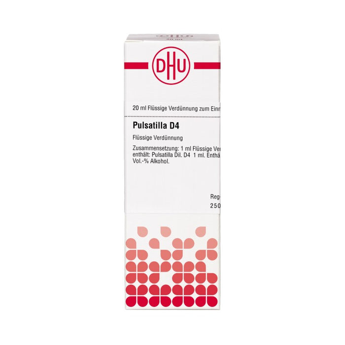 DHU Pulsatilla D4 Dilution, 20 ml Lösung