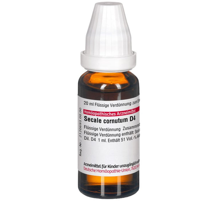 DHU Secale cornutum D4 Dilution, 20 ml Lösung