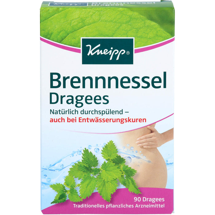 Kneipp Brennnessel Dragees natürlich durchspülend, 90 St. Tabletten