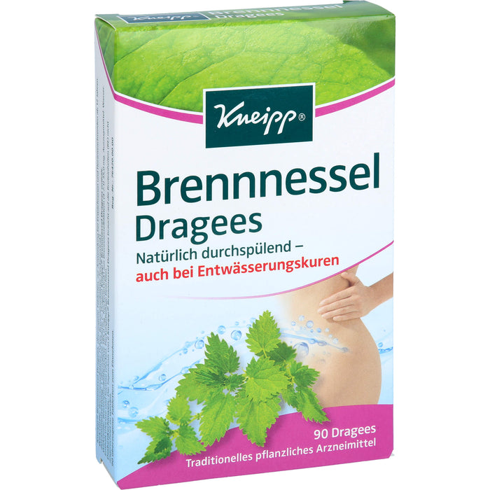 Kneipp Brennnessel Dragees natürlich durchspülend, 90 St. Tabletten