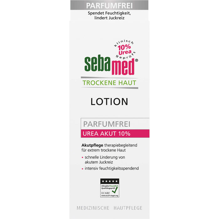 Sebamed Trockene Haut Parfumfrei Lotion Urea 10%, 200 ml