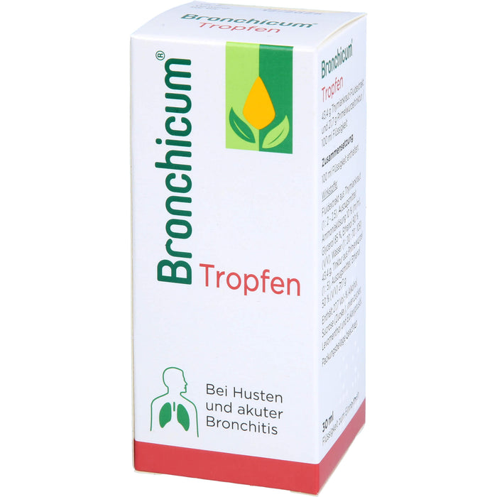 Bronchicum Tropfen bei Husten und akuter Bronchitis, 30 ml Solution