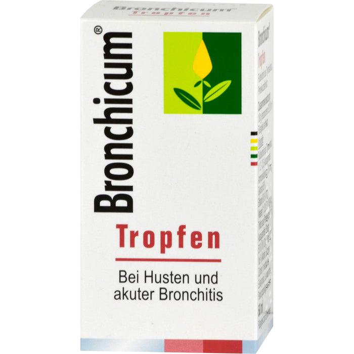 Bronchicum Tropfen bei Husten und akuter Bronchitis, 50 ml Solution