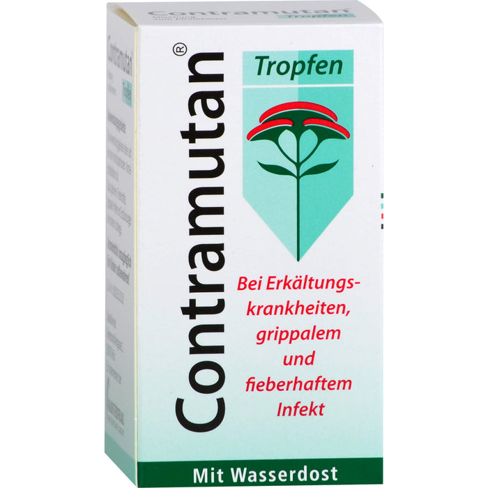 Contramutan Tropfen bei Erkältungskrankheiten, 50 ml Mischung