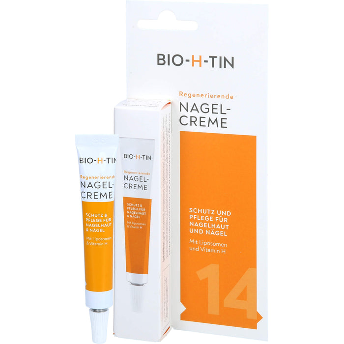 BIO-H-TIN Regenerierende Nagelcreme, 8 ml Cream