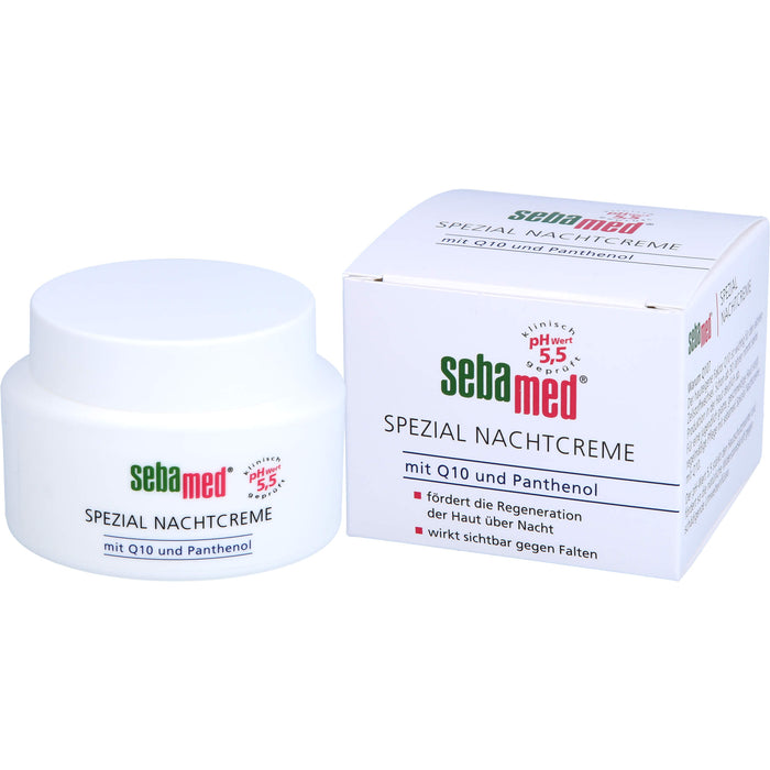 sebamed spezial Nachtcreme mit Q10 und Panthenol, 75 ml Creme