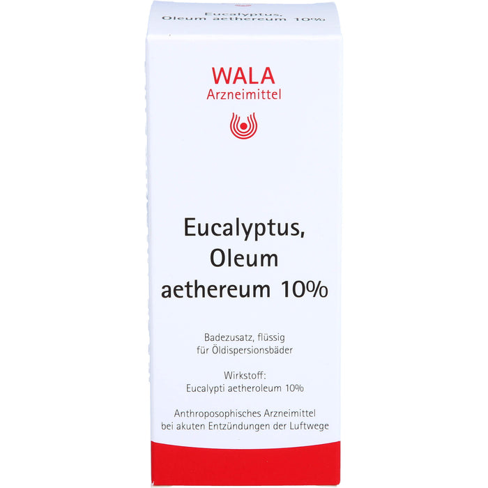 WALA Eucalyptus Oleum aethereum 10% Badezusatz, 100 ml Öl