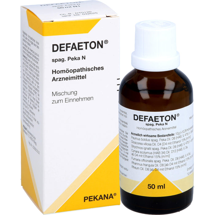 Defaeton Spag. Peka N Tropf., 50 ml TRO